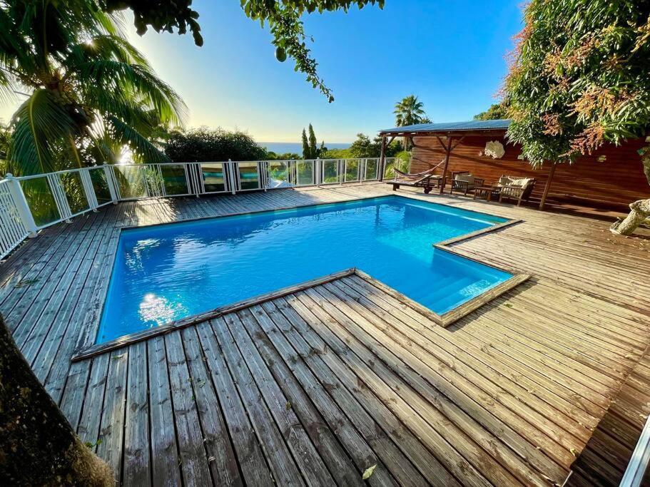 Bungalow Alnamaka : Vue Mer - Piscine - Plage A 5Mn Pointe-Noire Ngoại thất bức ảnh