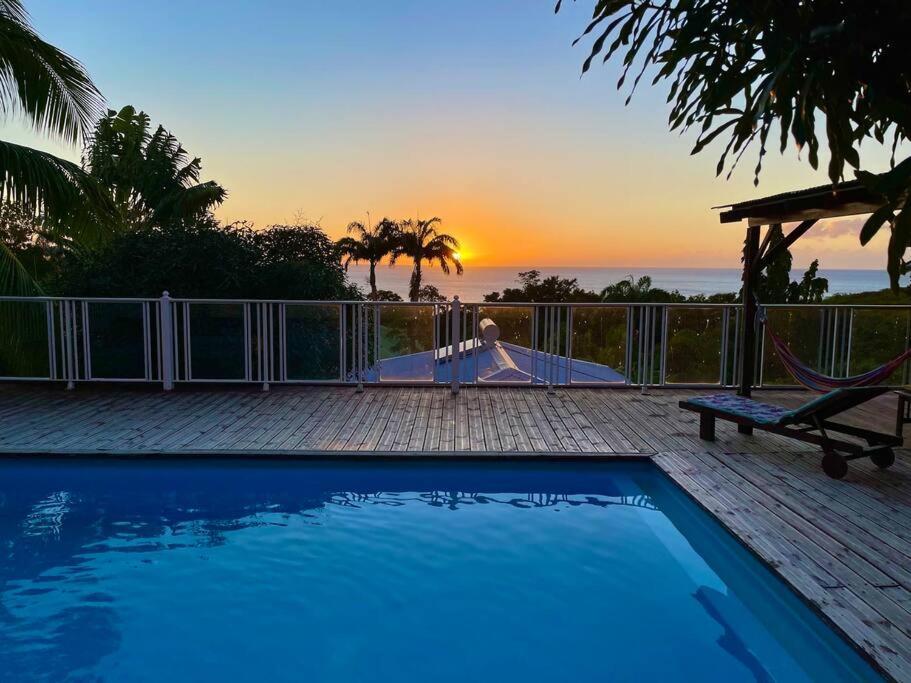 Bungalow Alnamaka : Vue Mer - Piscine - Plage A 5Mn Pointe-Noire Ngoại thất bức ảnh